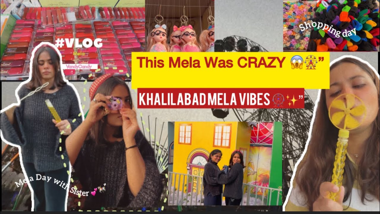 Khalilabad Mela Vibes 🎡✨|shopping day #KhalilabadMela#dailyvlog#ytshorts#foryou#@VandyCandy143#mela