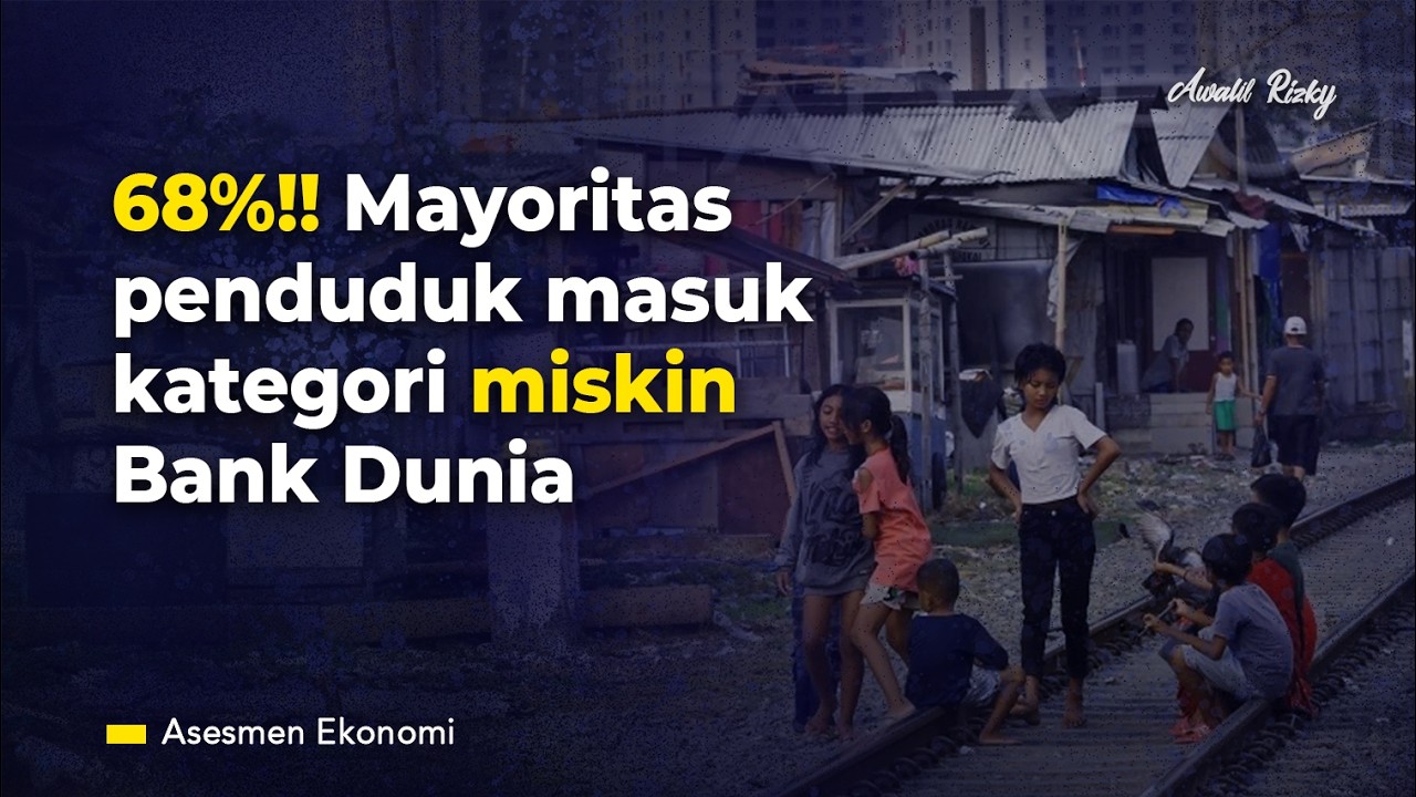 2/3 orang Indonesia hidup diseputar garis kemiskinan - BRS 05/02/2026 #Asesmen205