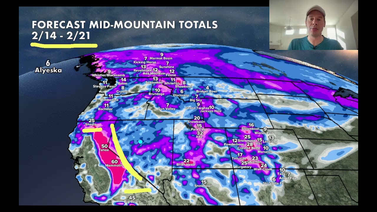 Mountain Weather Update 2/14, Meteorologist Chris Tomer