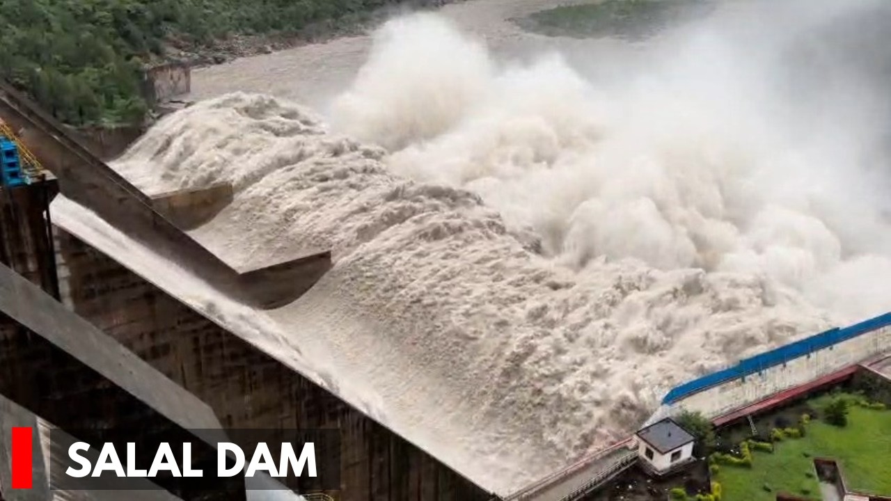 Reasi: All Gates Of Salal Dam Opened