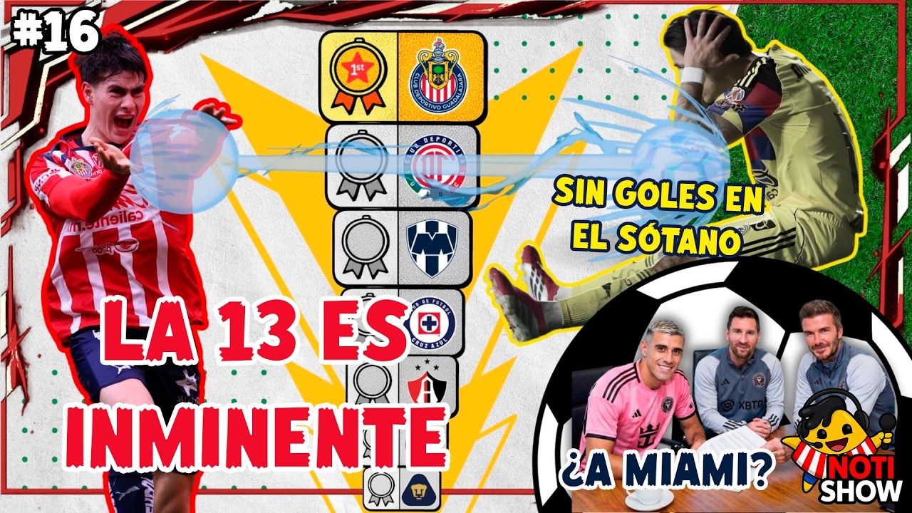 🐐 ¡CHIVAS es LÍDER y AMÉRICA se hunde en CRISIS! 📉 JARDINE explota y ¿BERTERAME se va con MESSI? 🇺🇸💣
