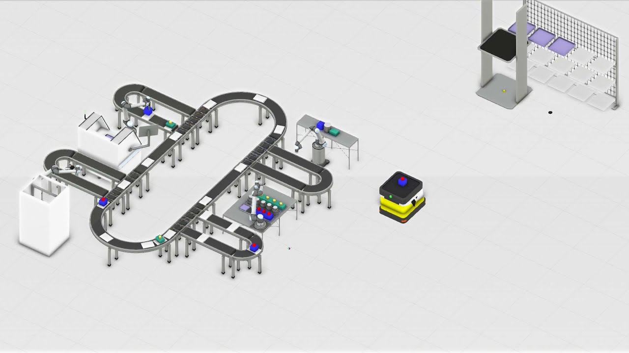 Design of a cyber physical production cell