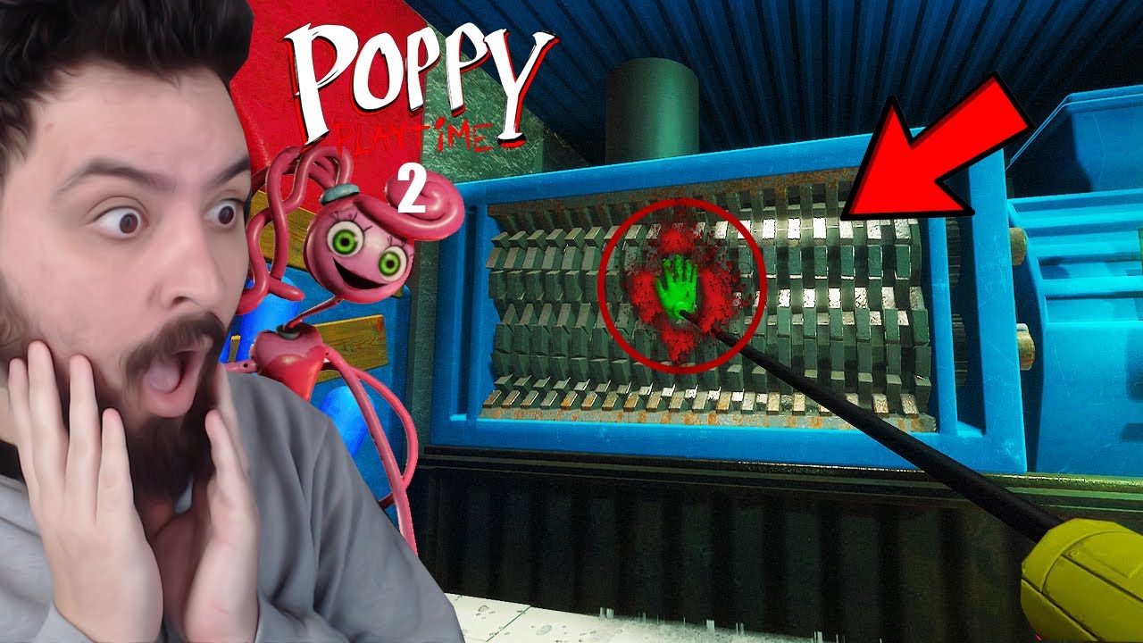 E SE COLOCARMOS O *GRAB PACK* NO MOEDOR DE BRINQUEDOS? É NOSSO FIM? - Poppy Playtime CAPITULO 2
