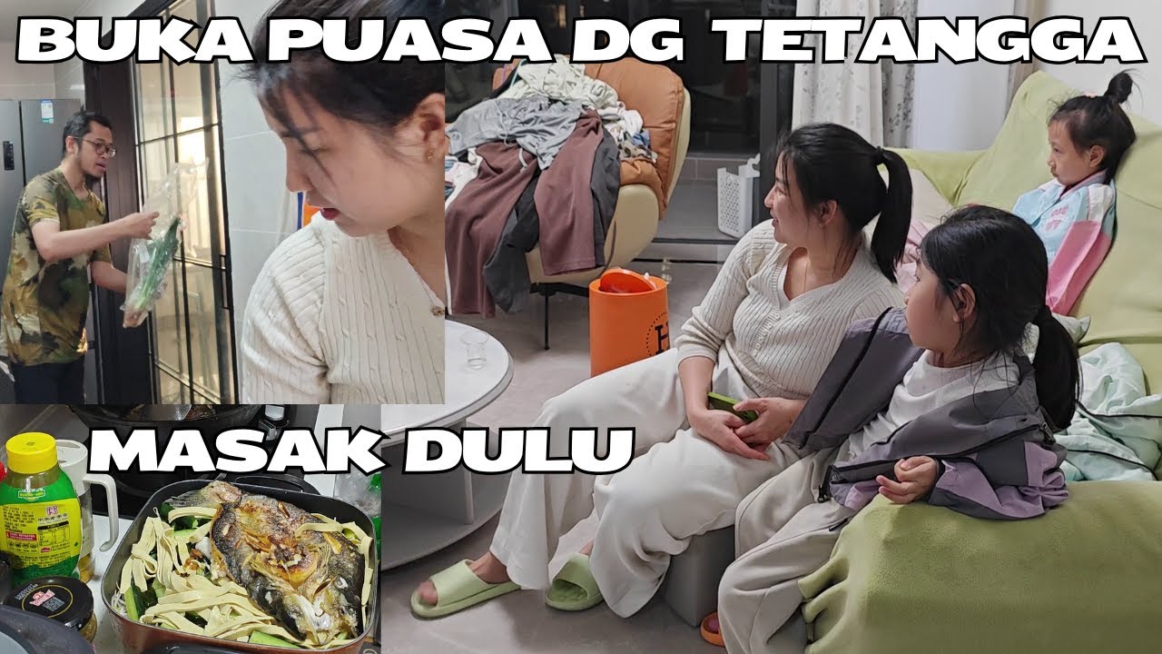 Masak dan Buka Puasa dg Tetangga Apartemen