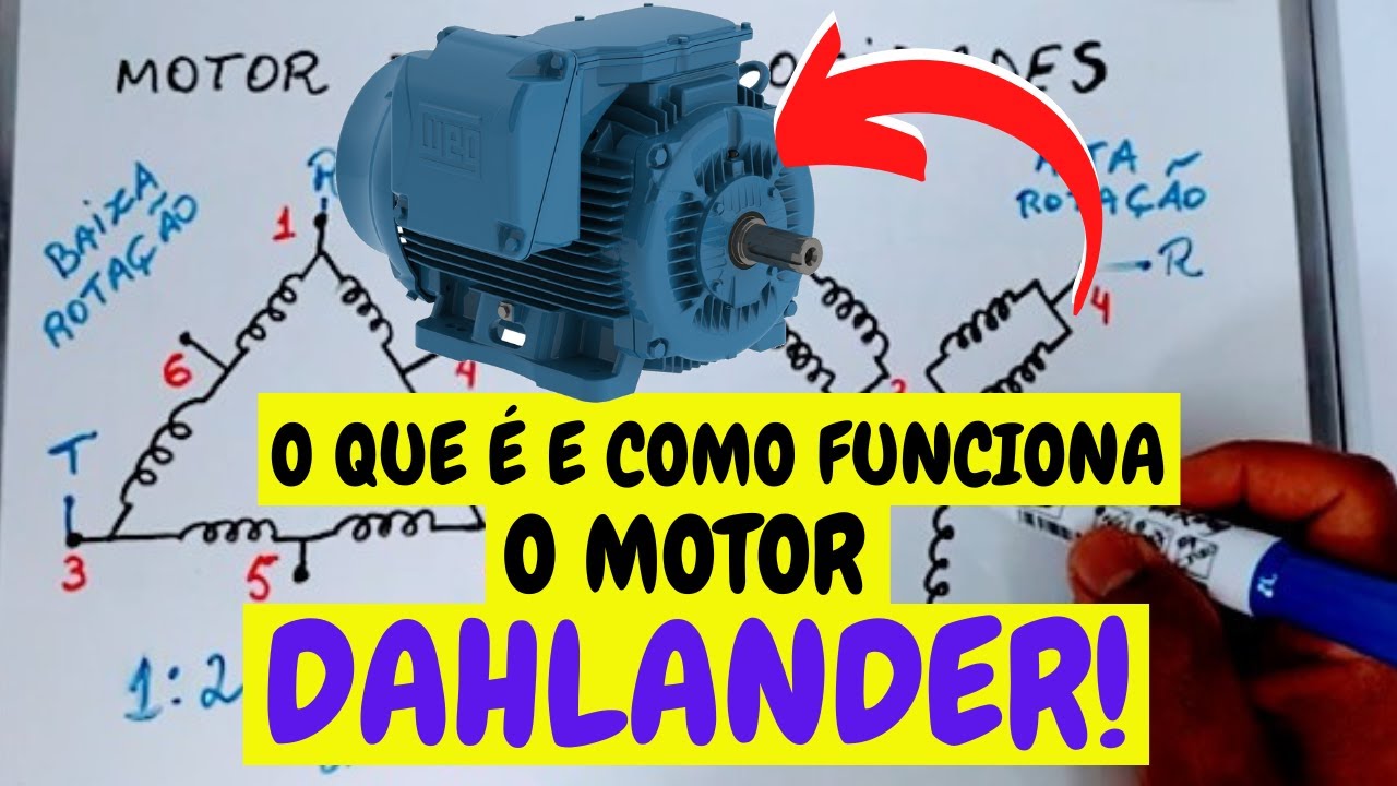 Como fazer o fechamento do Motor DAHLANDER | Motor de 2 velocidades