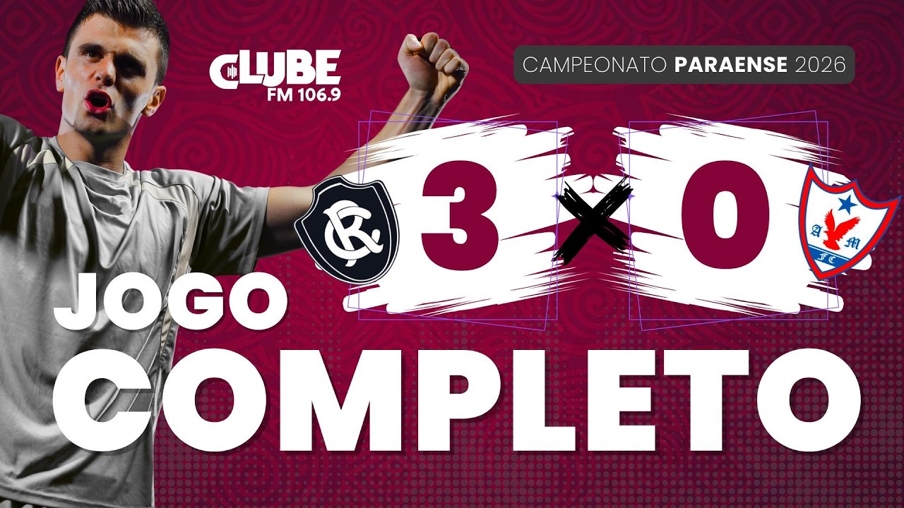 AO VIVO CLUBE DO REMO X ÁGUIA DE MARABÁ | CAMPEONATO PARAENSE