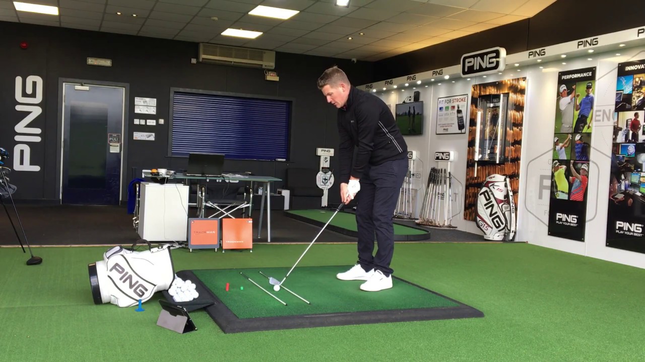 CLUB PATH GOLF DRILL - SWING THROUGH THE GATE