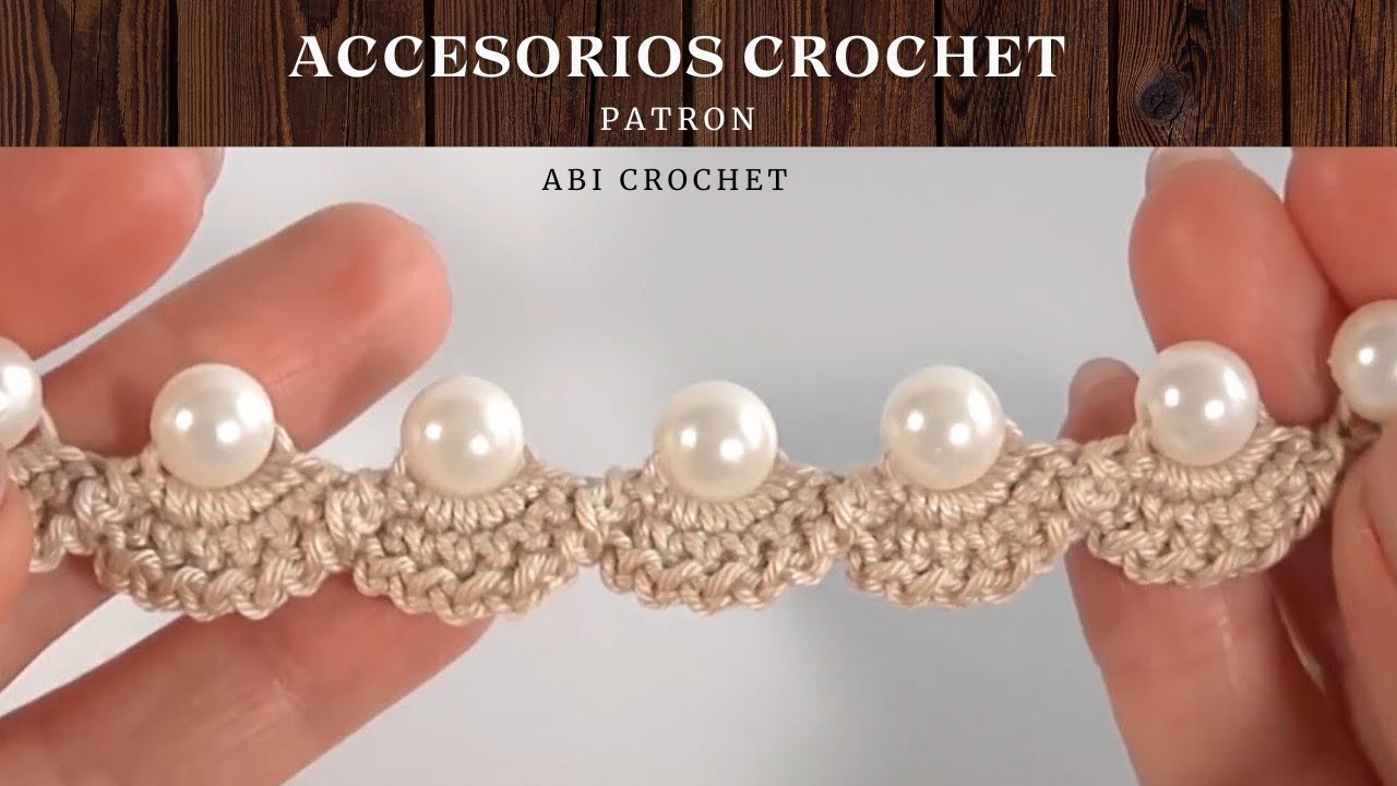 CROCHET| Patrón fácil,  ACCESORIOS crochet PRINCIPIANTES.