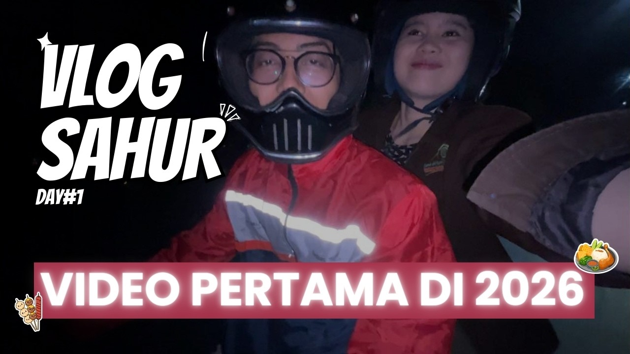 VLOG SAHUR!!! sekaligus pembuka video di tahun 2026 ##raycelvlogpart5 #ramadhan