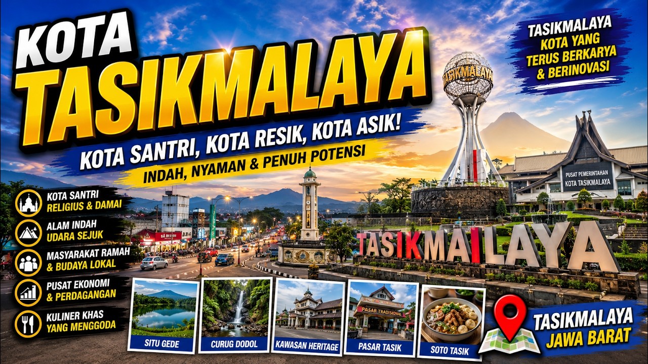 MEGAHNYA KOTA TASIKMALAYA JAWA BARAT