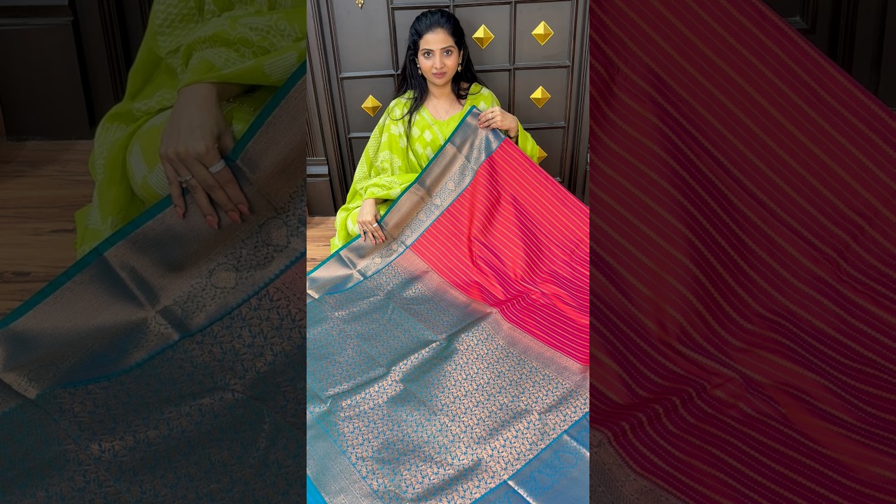 ✨CODE : VODR575 , Rs. 2400✨ Vaira Oosi✨www.lakshmiboutique.co.in✨@LakshmiBoutique