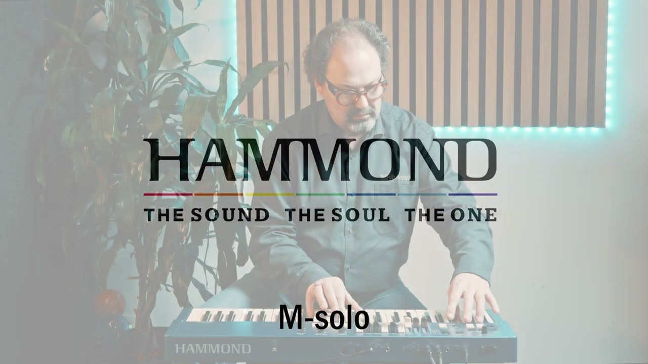 Bravo Musik presents Hammond M-Solo keyboard