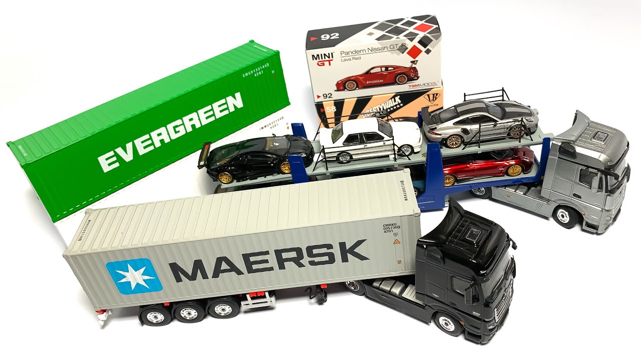Lamley Preview: The Mini GT Mercedes-Benz Actros Container Truck is the best model of 2020 so far