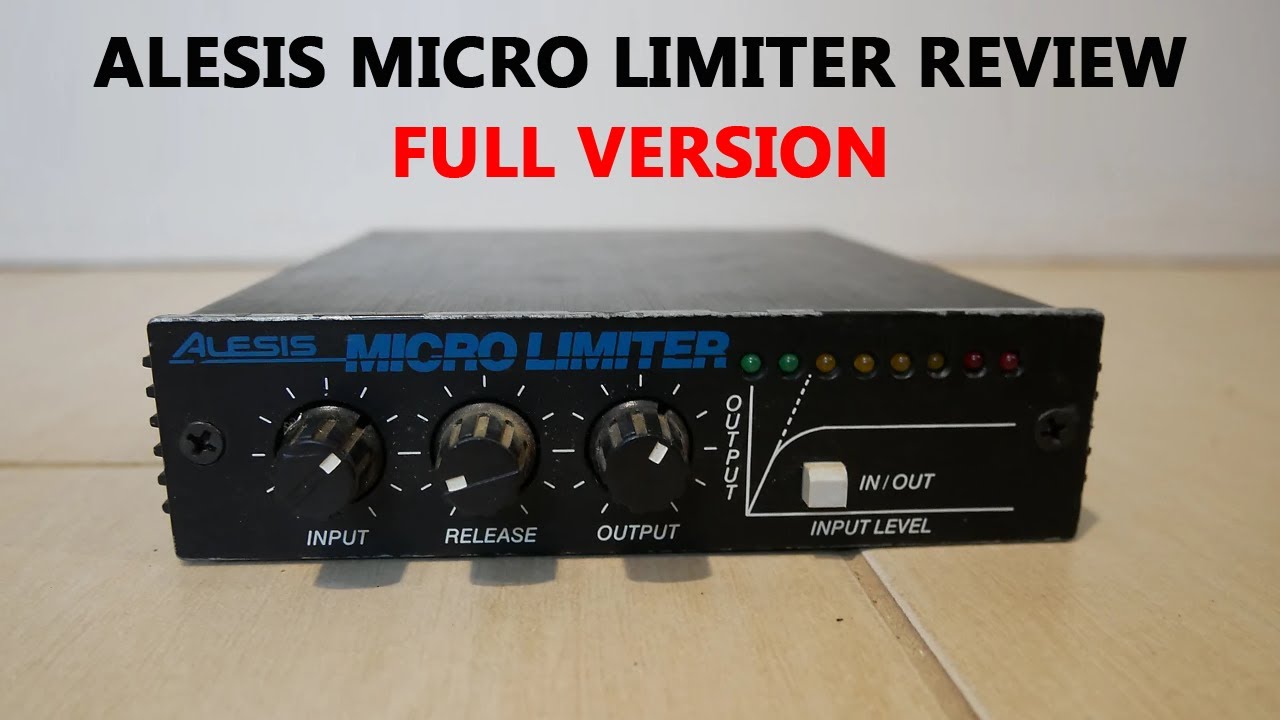 Alesis Micro Limiter Review [Full Version]