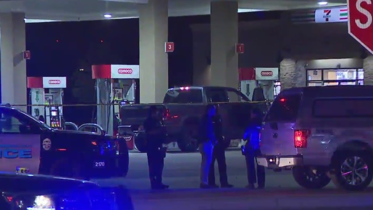 1 shot in Commerce City, police on scene at gas station