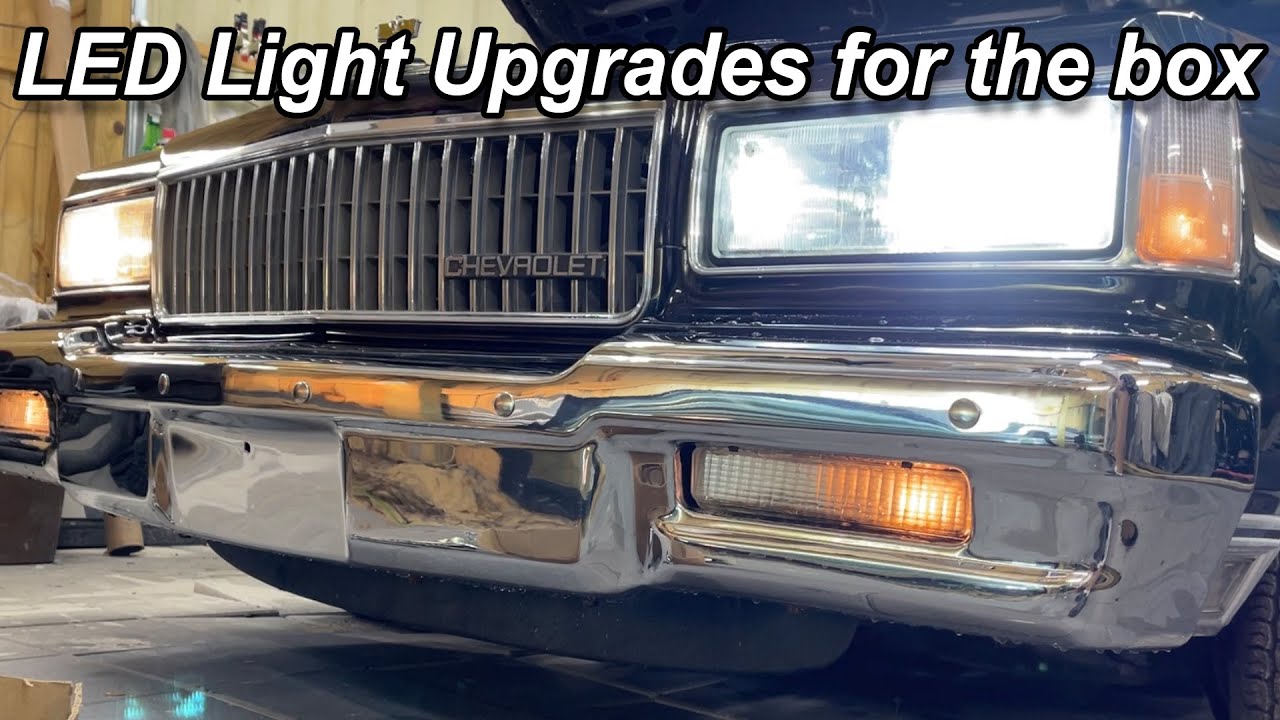 Обновление светодиодных фар Auxito для Chevrolet Caprice Box