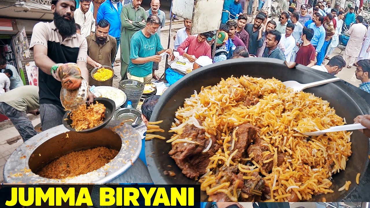 JUMMA BIRYANI | Crazy Rush on Famous Biryani of Karachi | Sells only on Friday, Street Food Pakistan