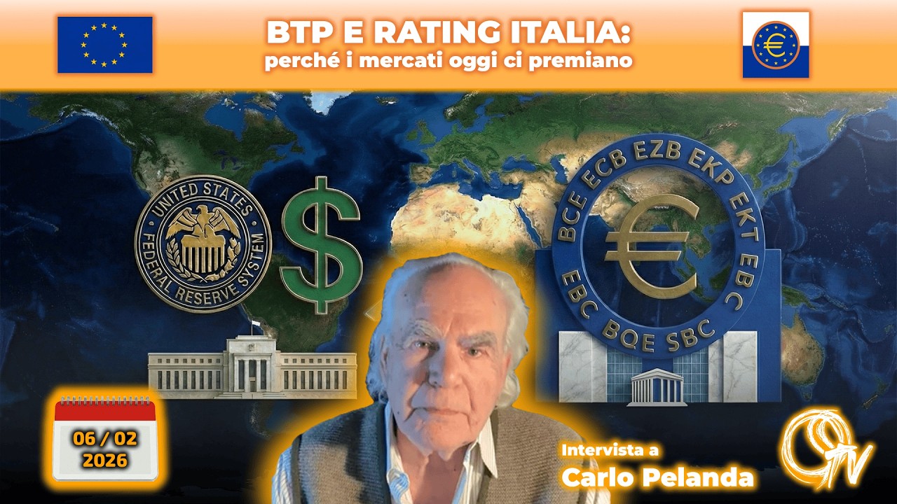 BTP Valore, rating e fiducia dei mercati, Pelanda: perché Italia (e debito) oggi sono più credibili
