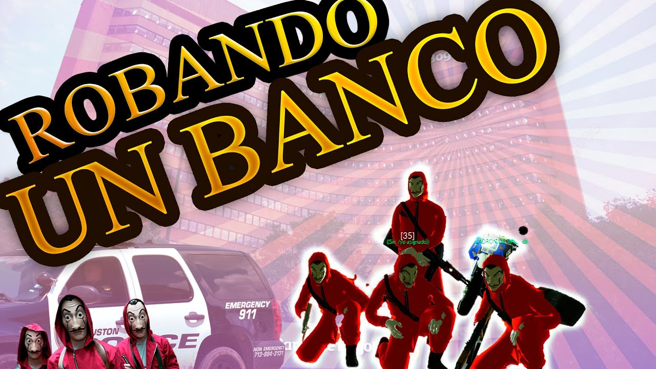 LA CASA DE PAPEL EN GTA SAN ANDREAS😱😂🤣 ROBANDO UN BANCO EN MEDELLIN ROLEPLAY 2021🔴🤑