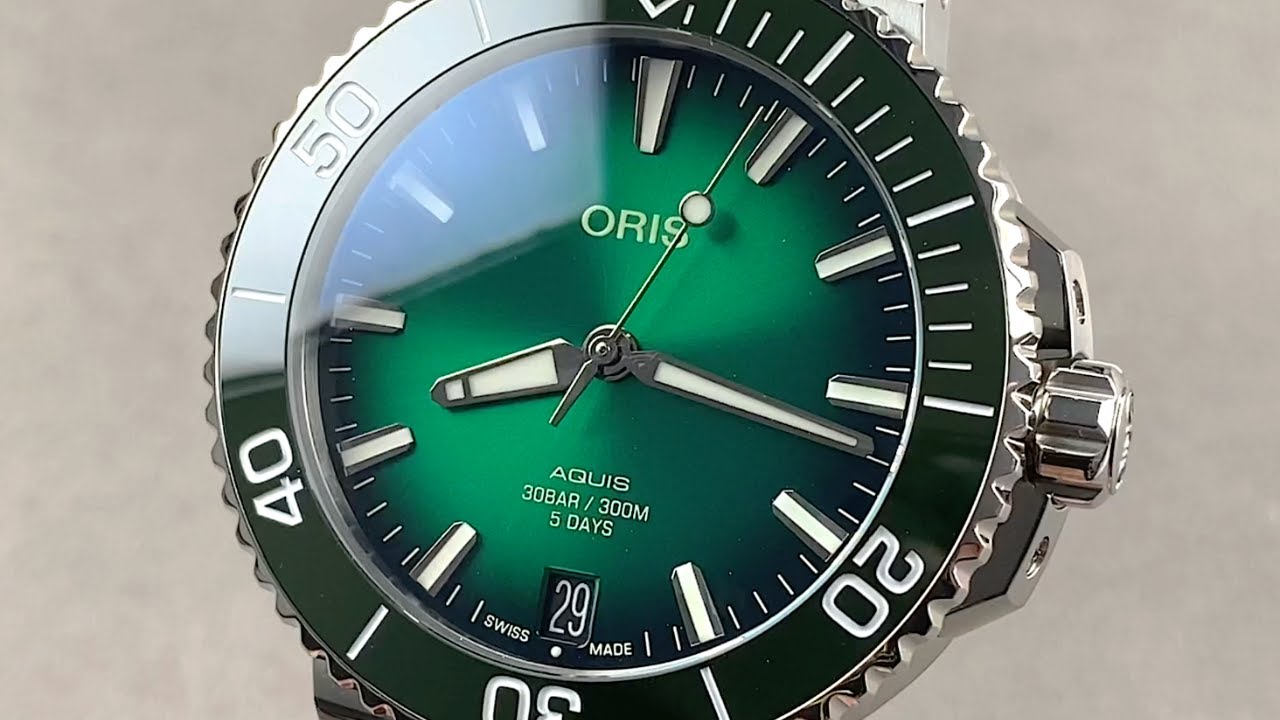 Oris Aquis Date Calibre 400 01 400 7769 4157-07 4 22 74FC Oris Watch Review