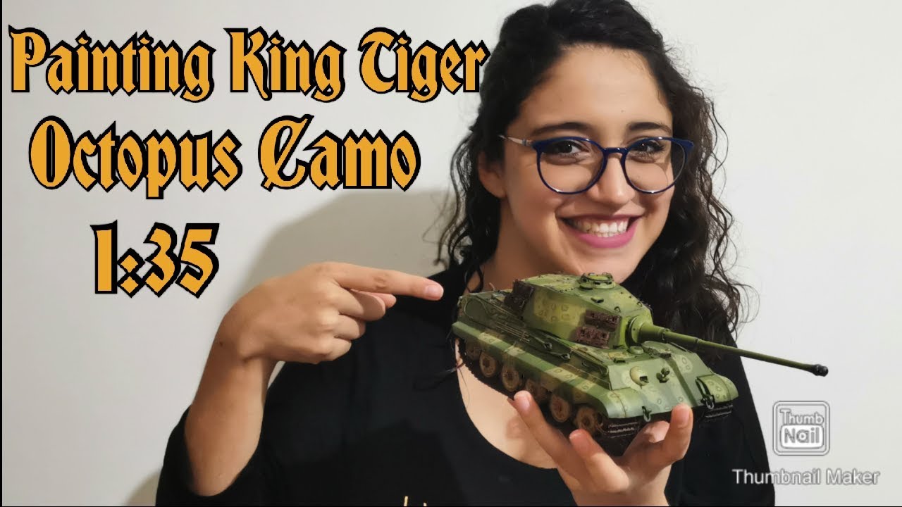 King Tiger Octopus Camo 1:35