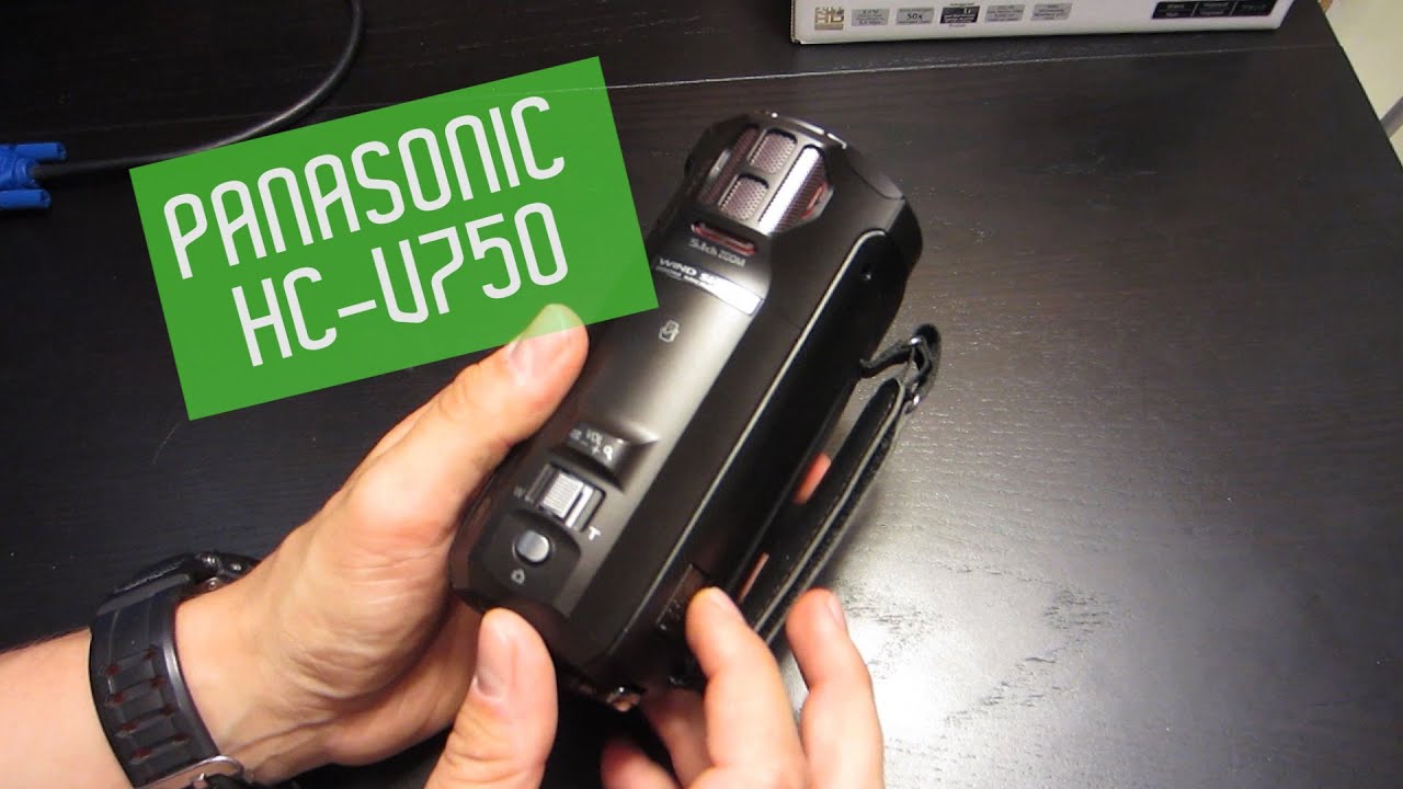 Радость от покупки #1. Видеокамера PANASONIC HC-V750