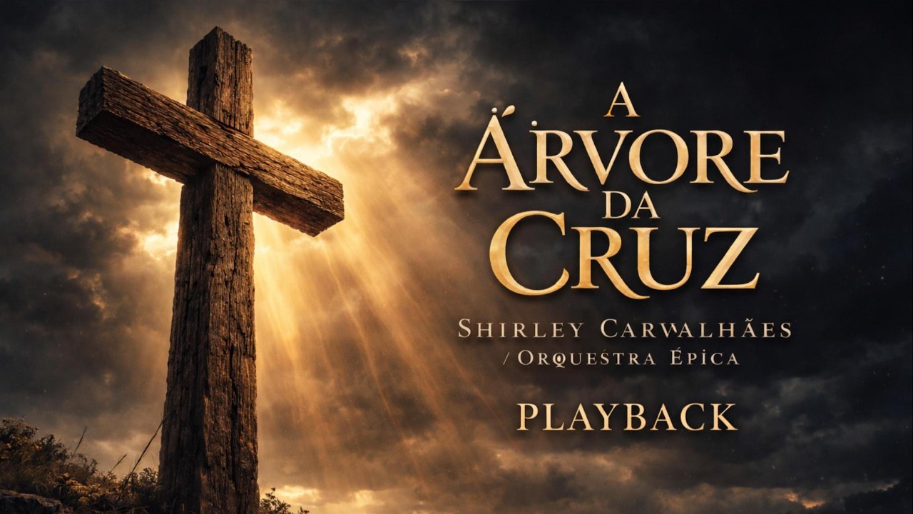 A Árvore da Cruz – Playback | Versão Orquestra Épica| Shirley Carvalhães
