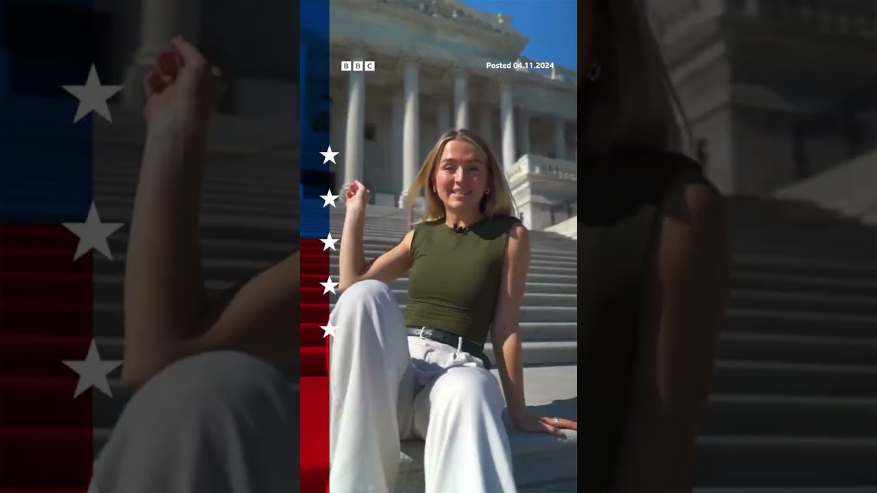 How does the US government work? #USElection #DonaldTrump #KamalaHarris #BBCNews
