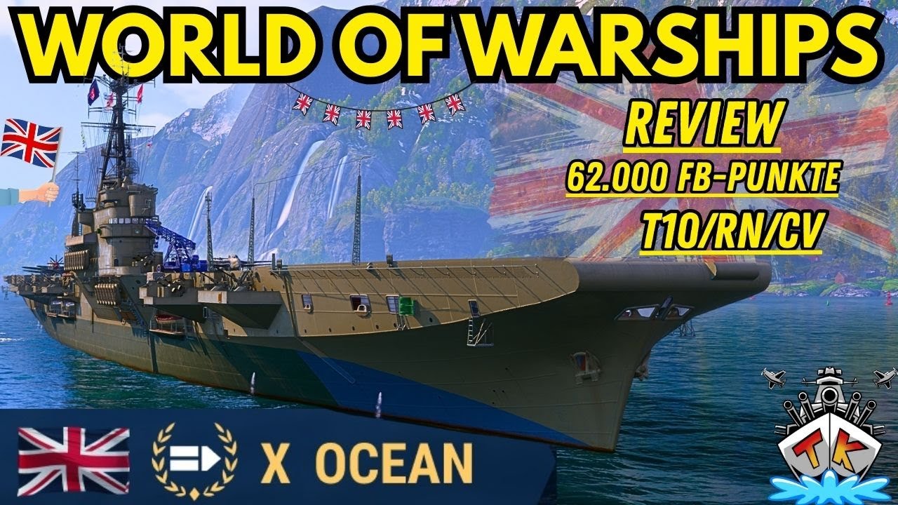 ⚓ Ocean Review – Stark aber 62.000 FB-Punkte!? | World of Warships 🚢