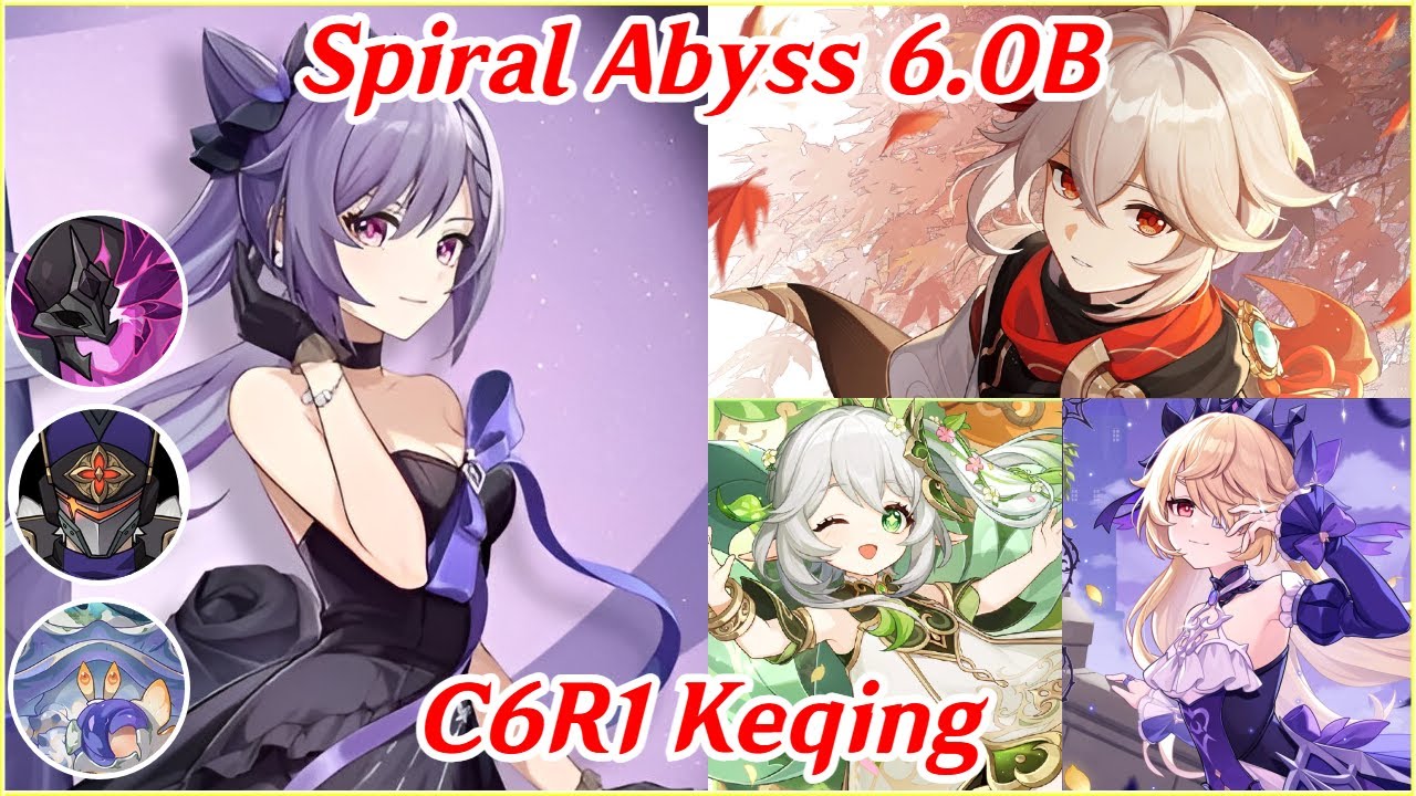 5 YEARS OF KEQING - C6R1 Keqing OG Aggravate Team Full Star Clear | Genshin Impact 6.0