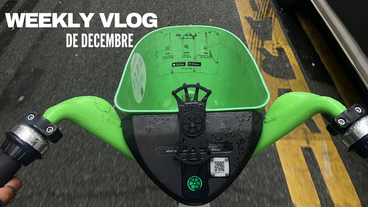 vlog de décembre à Paris: shooting, expo & concert