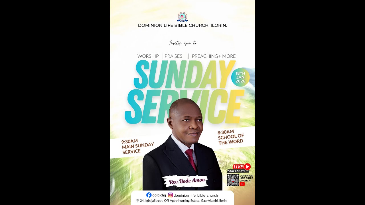 🔥 Join us live for Impartation Service 18.01.2026
