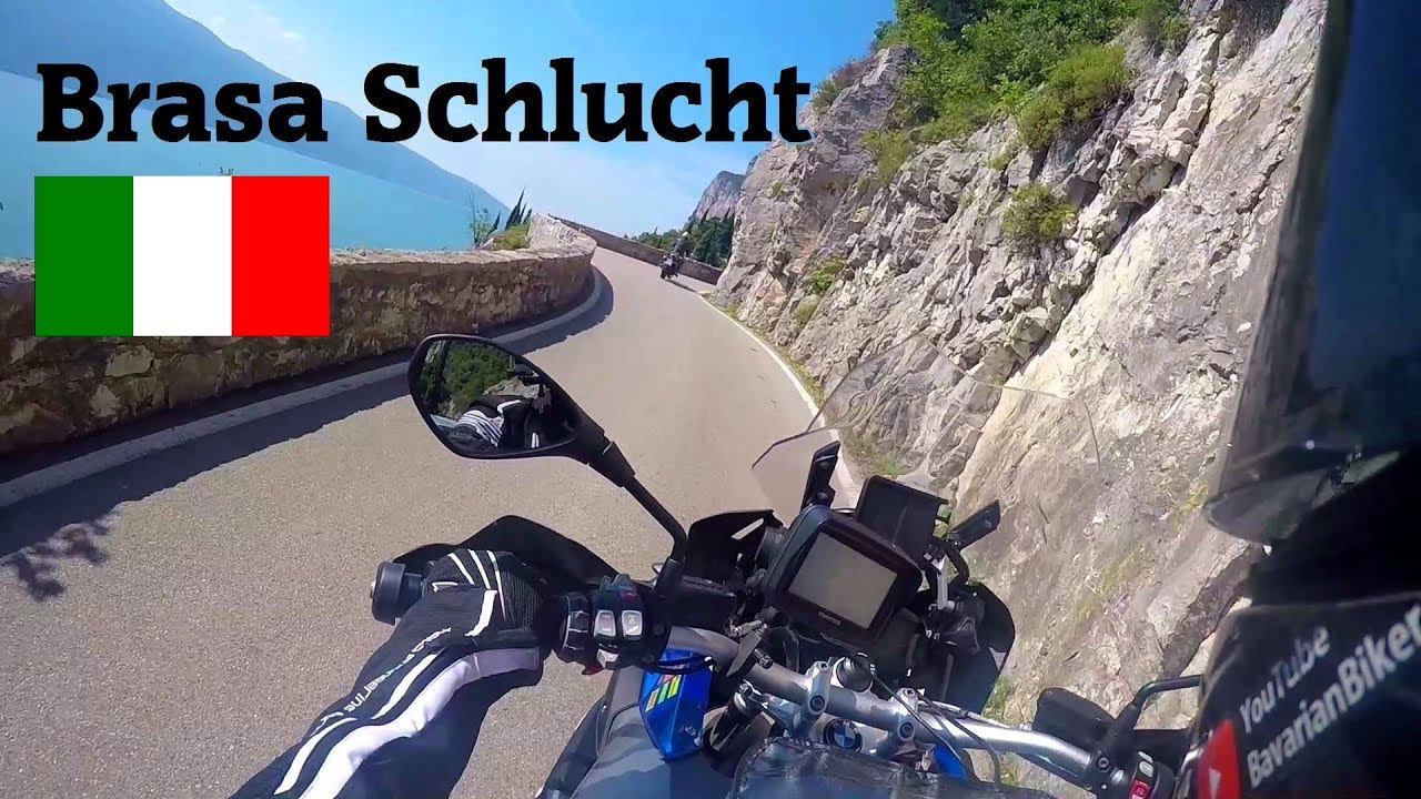 Brasa Schlucht am Gardasee 2018 | Schauderterrasse | BMW R1200GS Rallye