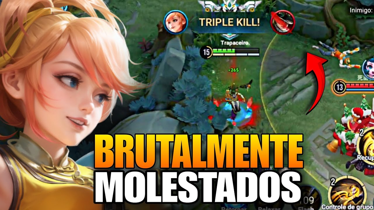 BOTEI GERAL NO BOLSO DE MAYENE E CARREGUEI 4 MALUCOS! MAYENE GAMEPLAY | HONOR OF KINGS