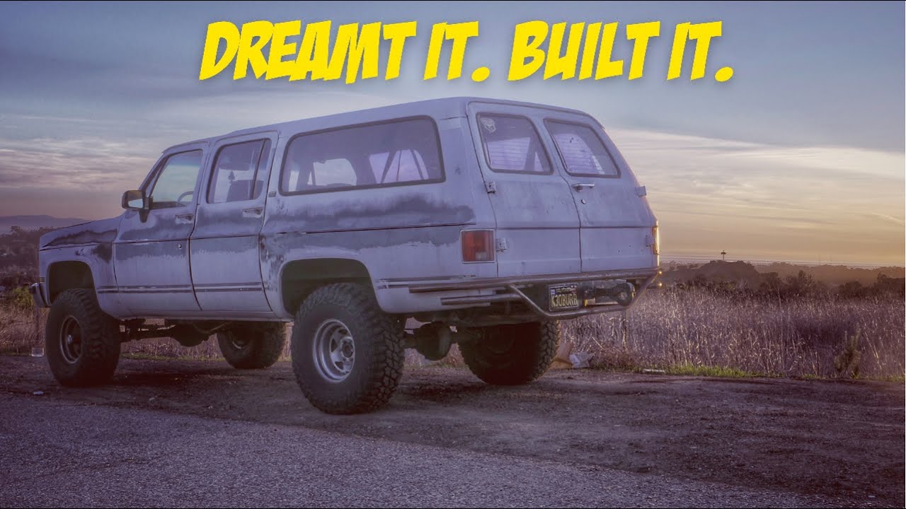 The Squarebody Suburban has come a long way!!