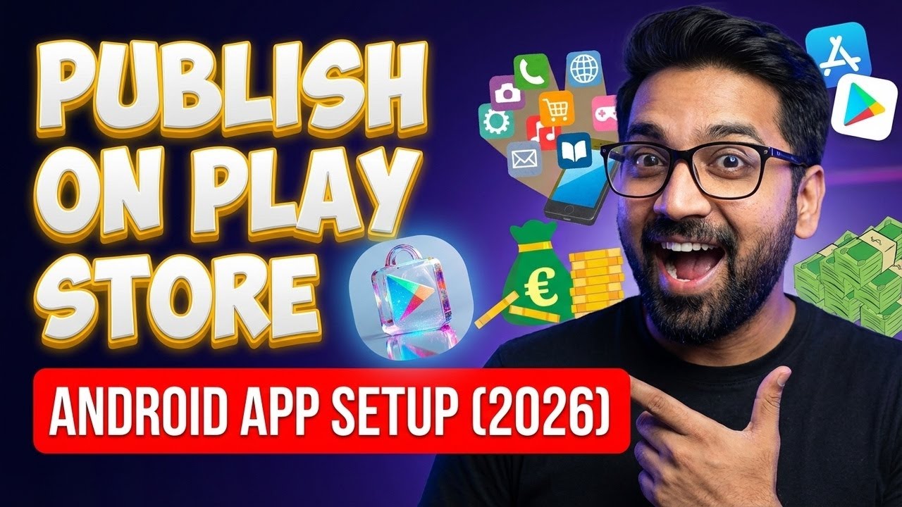 Android App Setup in Google Play Console | Upload APP To Google PLAY Store (2026)🔥