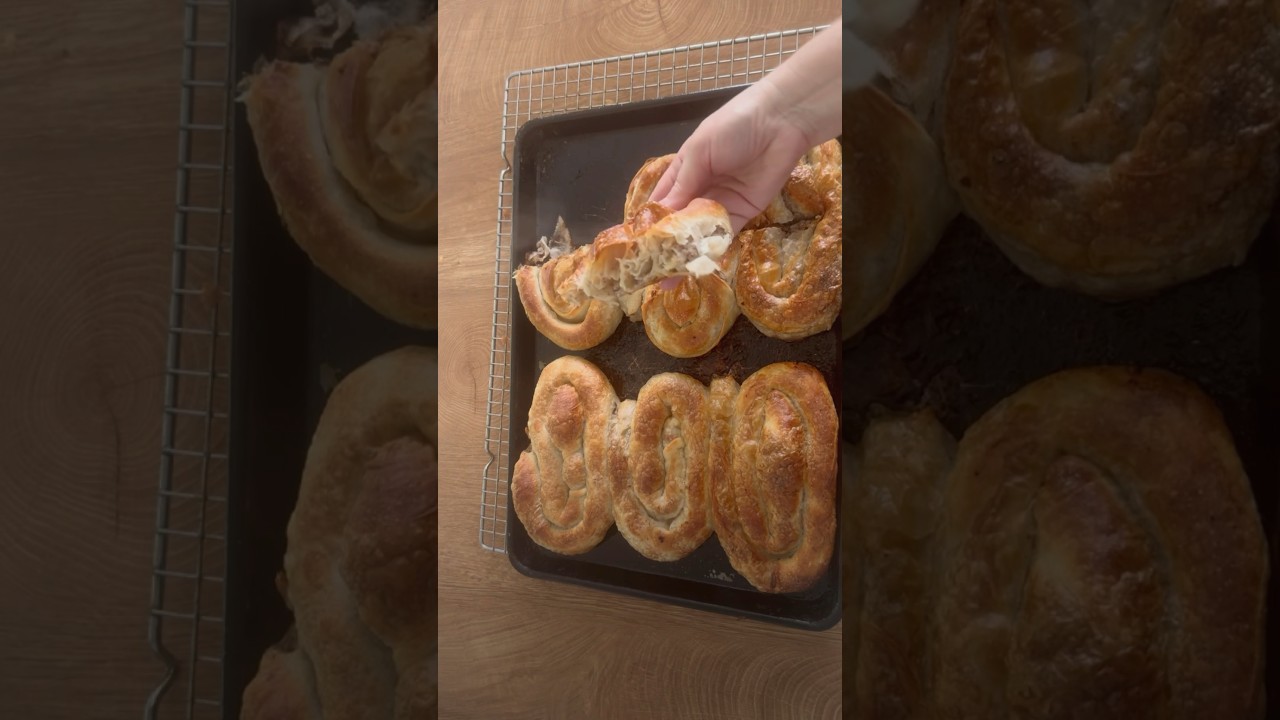 #Burek #b&ouml;rek or #meatpie - whatever you want to call it, this is a #homemade fave. Full video up!