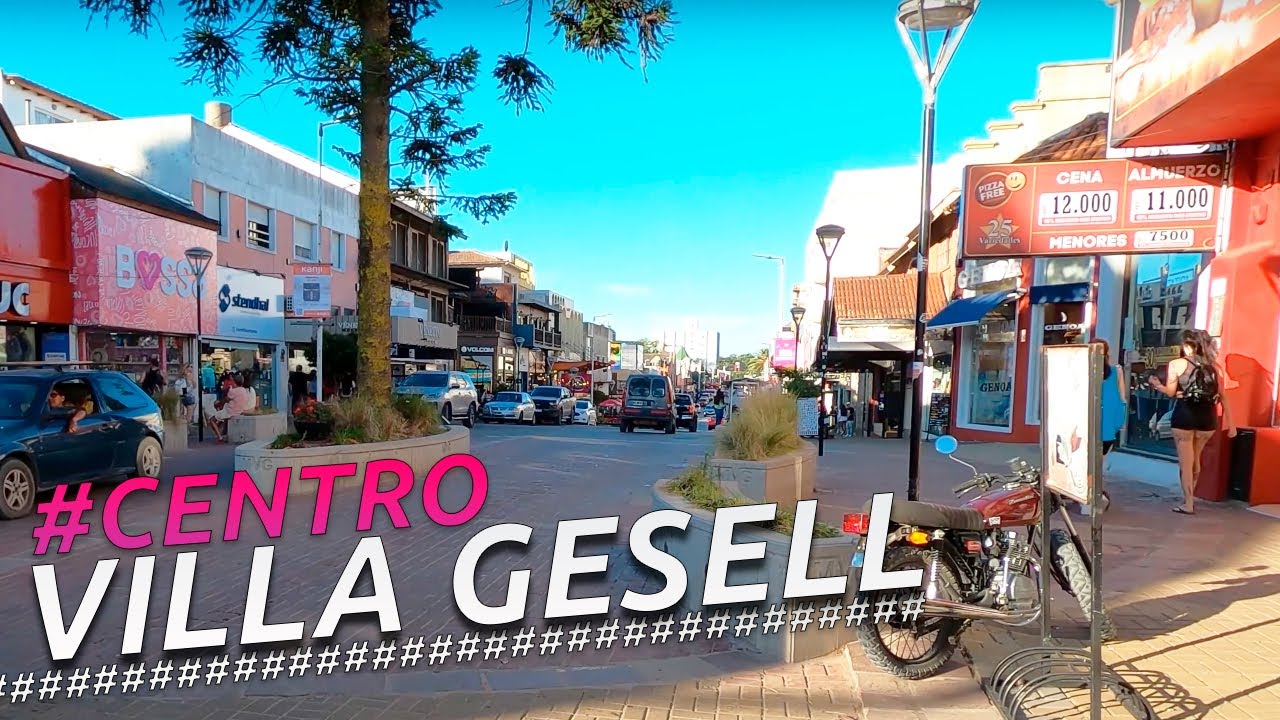 Recorriendo VILLA GESELL VERANO 2025 I BUENOS AIRES I ARGENTINA I 4K TOUR Walking