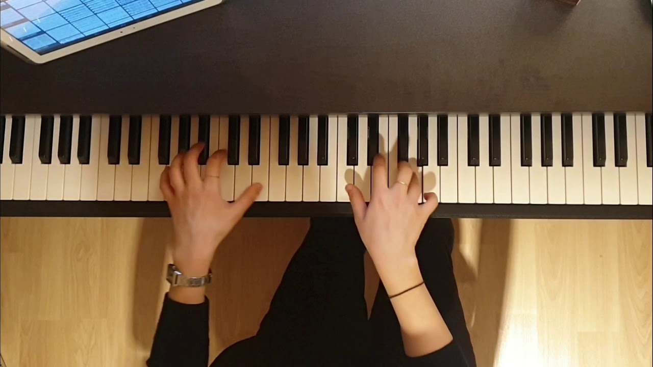 주 은혜임을 - piano