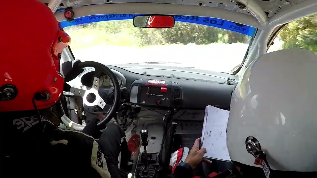 Rallye Orvecame Norte 2023 TC6 Cueva del Viento 2 Josep Real - Samuel González Nissan Micra 160SR