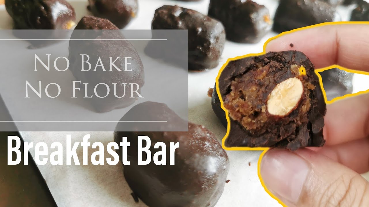 Menu Sahur || Energy Bar Kurma Coklat, resepi mudah dan mengenyangkan untuk sarapan dan sahur