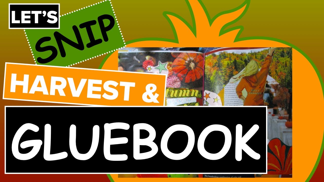 Let's GLUE BOOK & HARVEST⭐ASMR CRAFTY SOUNDS⭐ composition notebook journal #gluebook NOV 2025