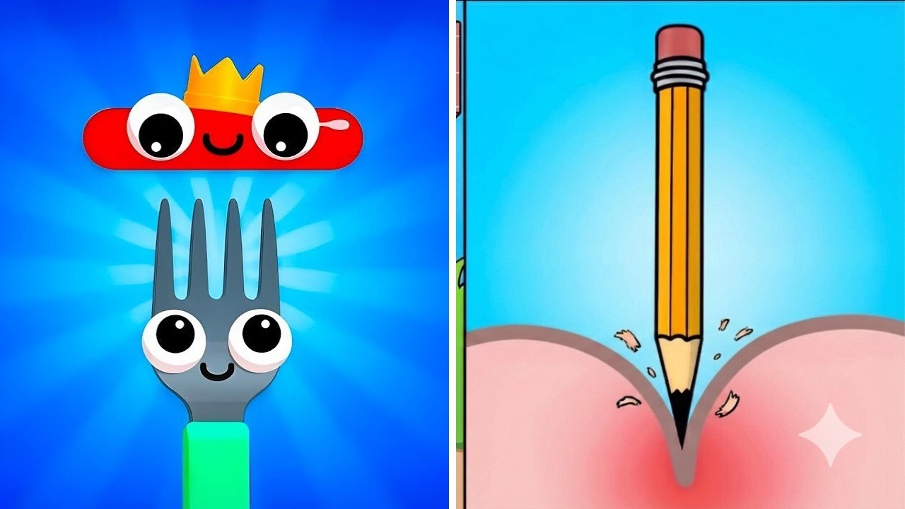 Folk N Sausage VS Tricky Puzzle Fun Brain Story All Levels SpeedRun Gameplay