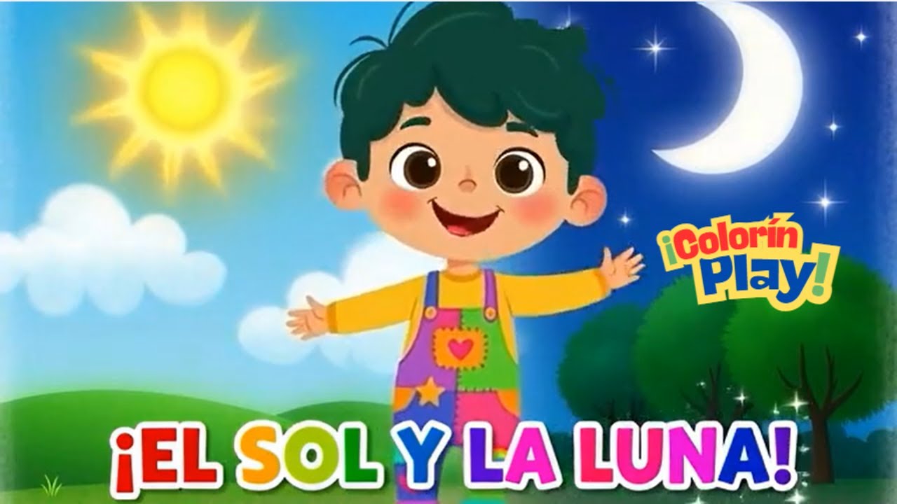 El Sol y la Luna 🌞🌙 | Canción infantil 🎶|Aprender jugando | Colorín Play