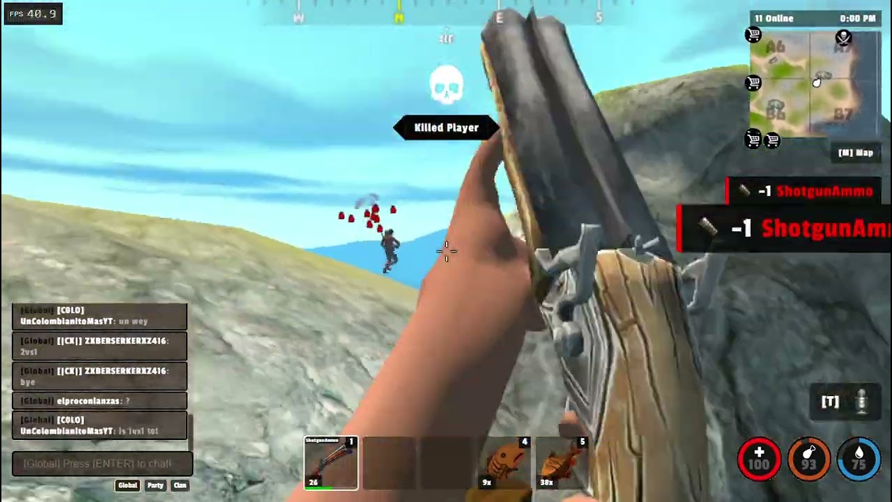 Tribals io  pvp 3vs1 ezz (me equivoque en el anterior video)