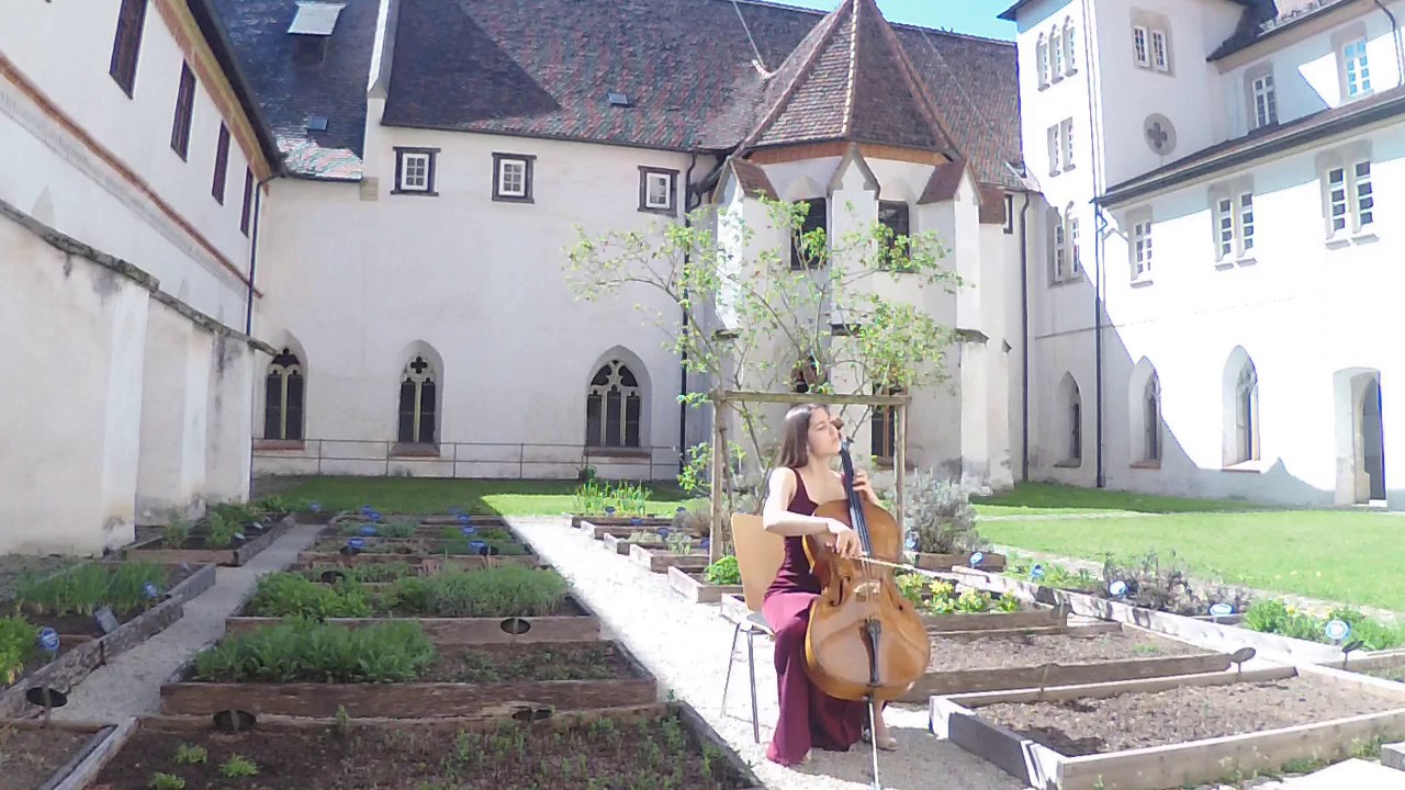 Bach Easter Concert, Suite in E flat Major for Cello Solo BWV 1010, played by Annabel Hauk