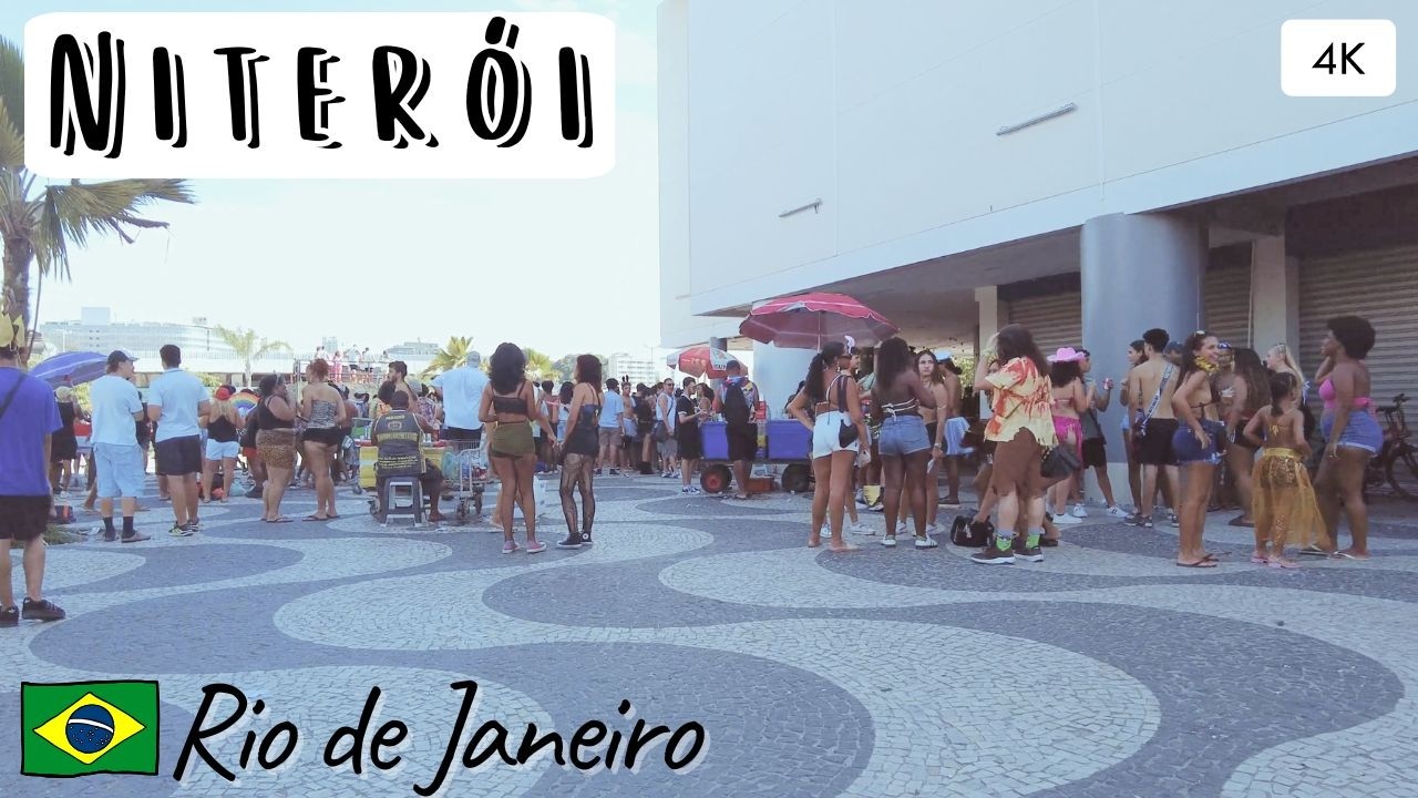 🇧🇷 Walking the streets of Niterói During Carnival 2026 | Rio de Janeiro【 4K 】