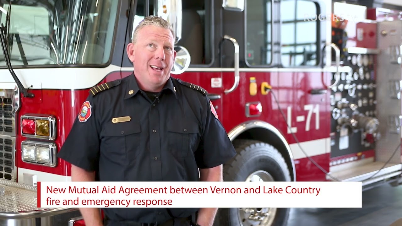 Interview with Lake Country Fire Chief Darren Lee -  New Mutual Aid Agreement