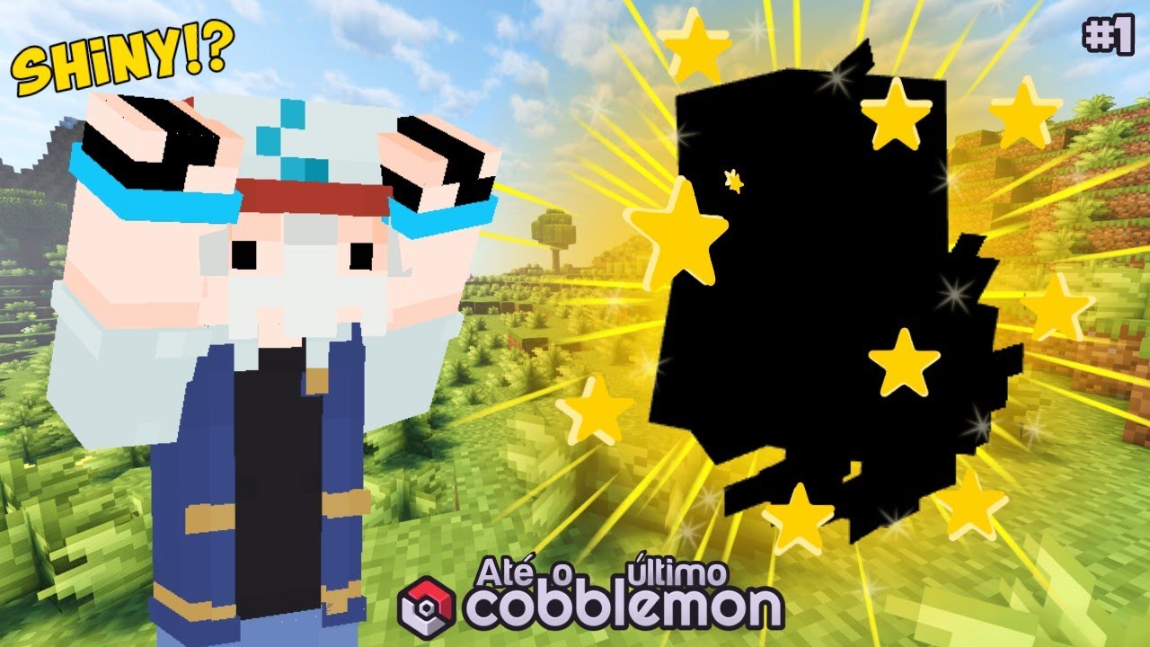 EU PEGUEI MEU PRIMEIRO SHINY!?!? | Até O Último Cobblemon EP.1
