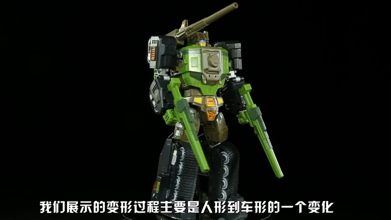 [Toycraft 模玩艺术]视频测评#10 MAKETOYS MTRM-04 头领战士老顽固菲特 Transformers Head Master HARDHEAD Toys Review